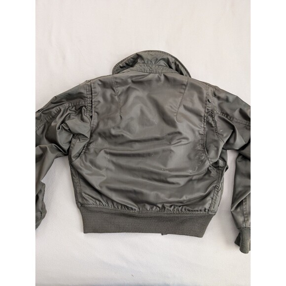 VTG US Air Force Flyers Summer CWU 36/P Flight Jacket Mens S Bomber USAF Top Gun - Picture 2 of 10